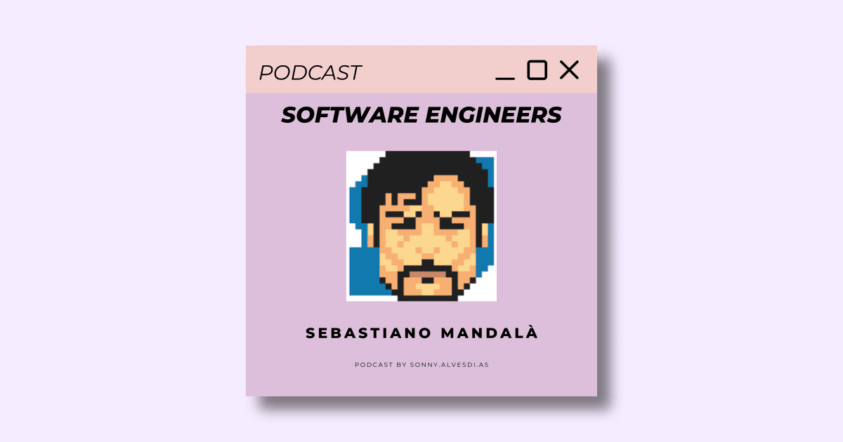 I'm launching a podcast! Here is the first episode with Sebastiano Mandalร